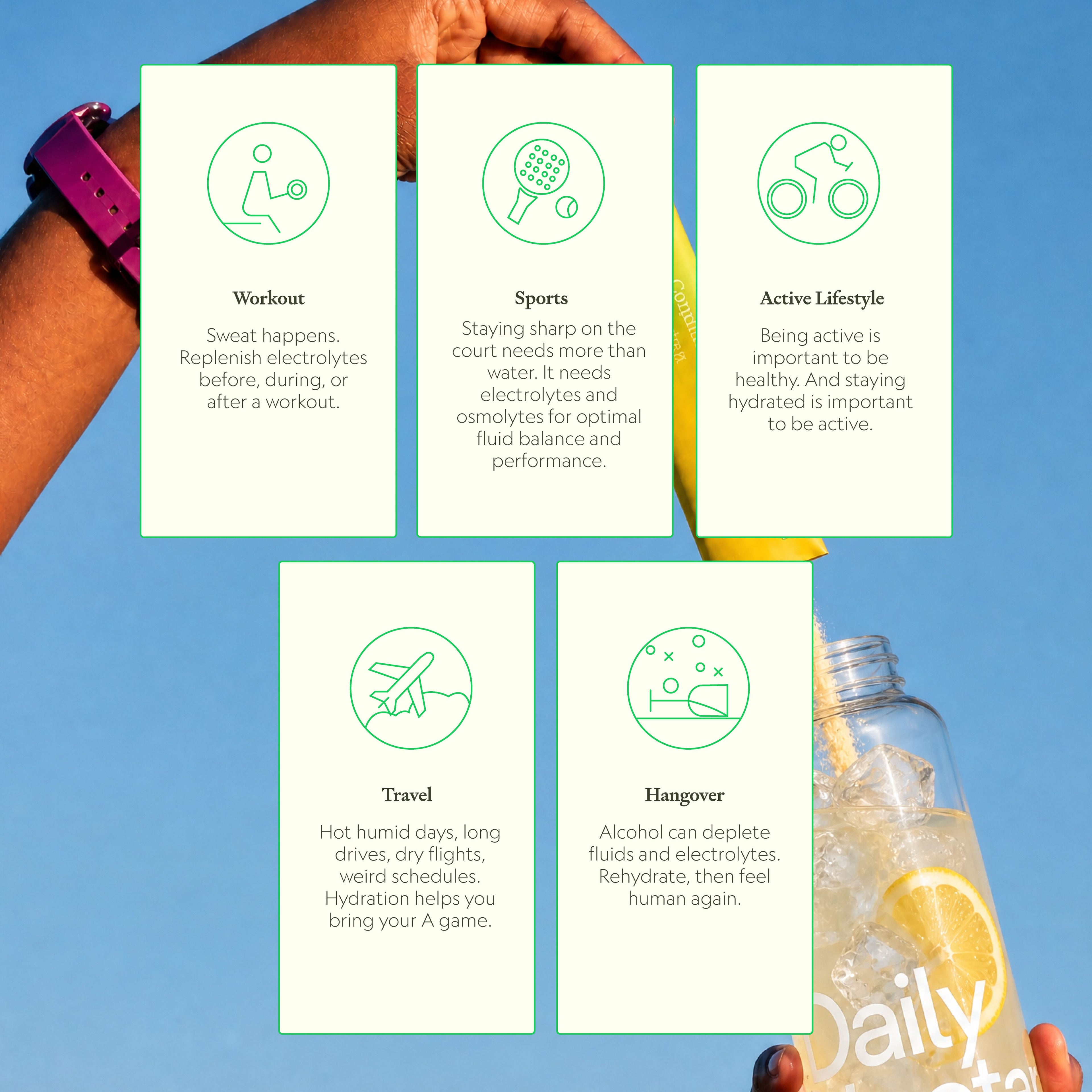 Daily Nectar Complete Hydration Electrolytes (Combo)