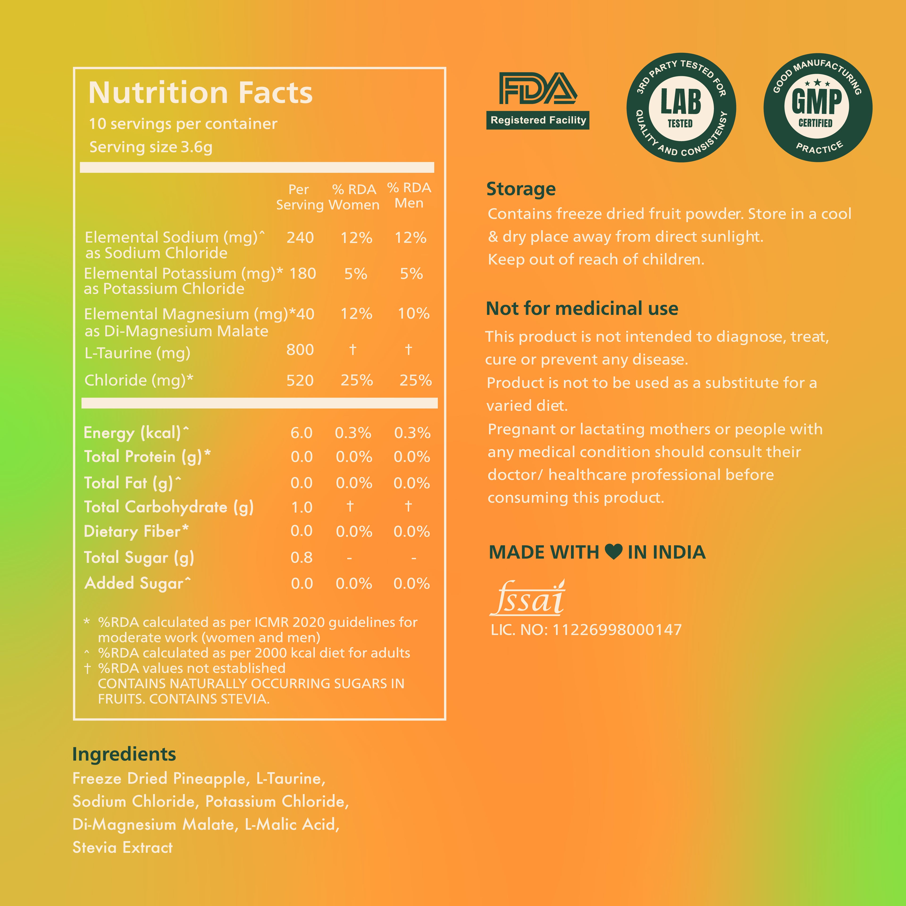 Daily Nectar Complete Hydration Electrolytes